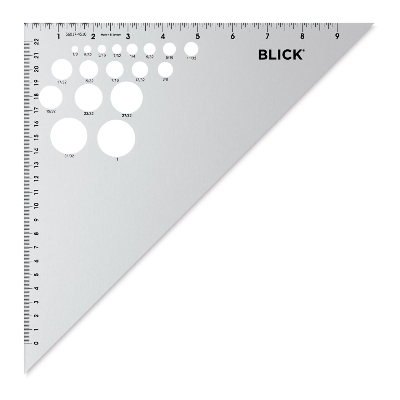 Blick Aluminum Triangles - 10&#x22;, 45/90